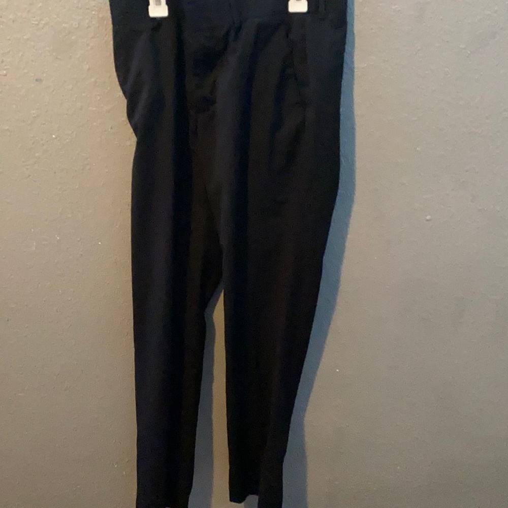 H&M regular fit black men dress pants 32